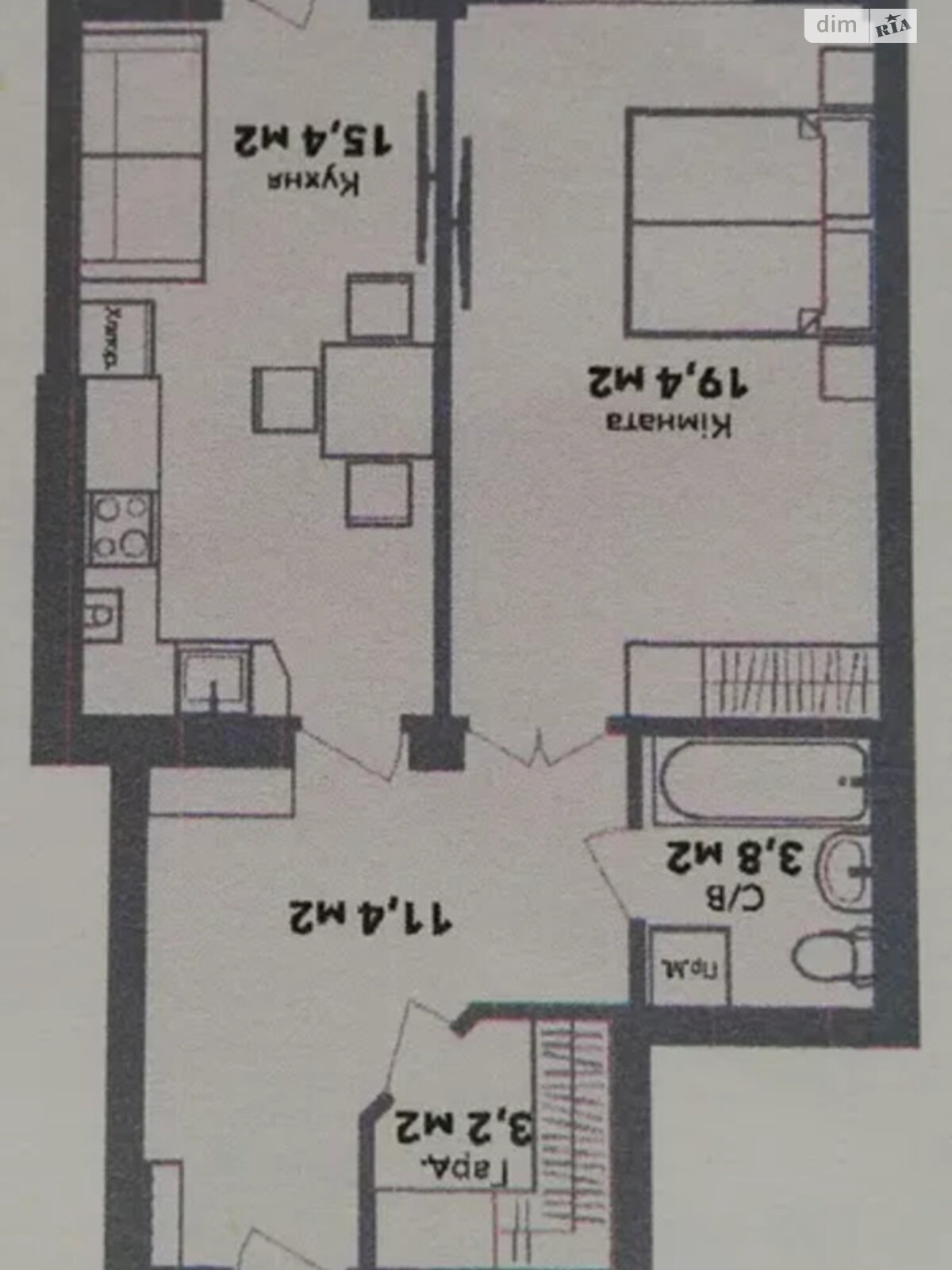 Продаж однокімнатної квартири в Полтаві, на просп. Першотравневий 15А, район Центр фото 1