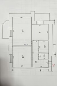 Продаж двокімнатної квартири в Полтаві, на вул. Пушкарівська 22Д, кв. 44, район Центр фото 2