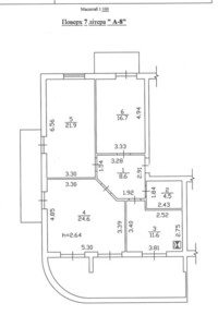 Продаж трикімнатної квартири в Полтаві, на вул. Шевченка 96А, район Центр фото 2