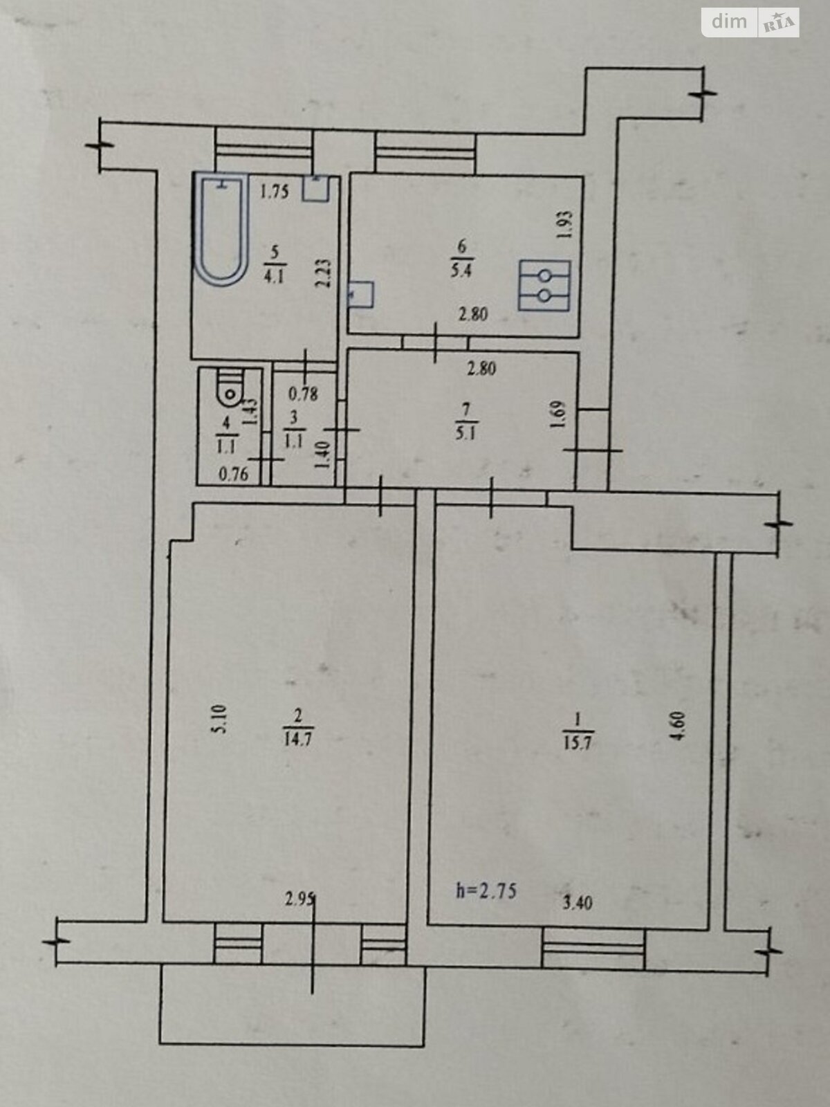 Продажа двухкомнатной квартиры в Полтаве, на ул. Шведская, район Центр фото 1