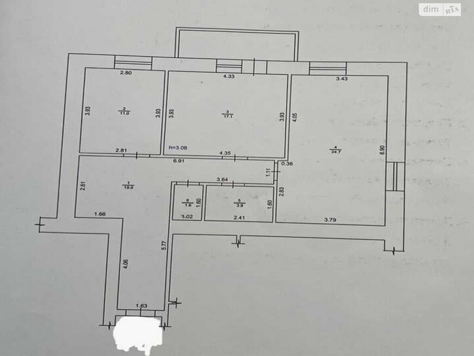 Продаж однокімнатної квартири в Полтаві, на вул. Соборності, район Центр фото 1