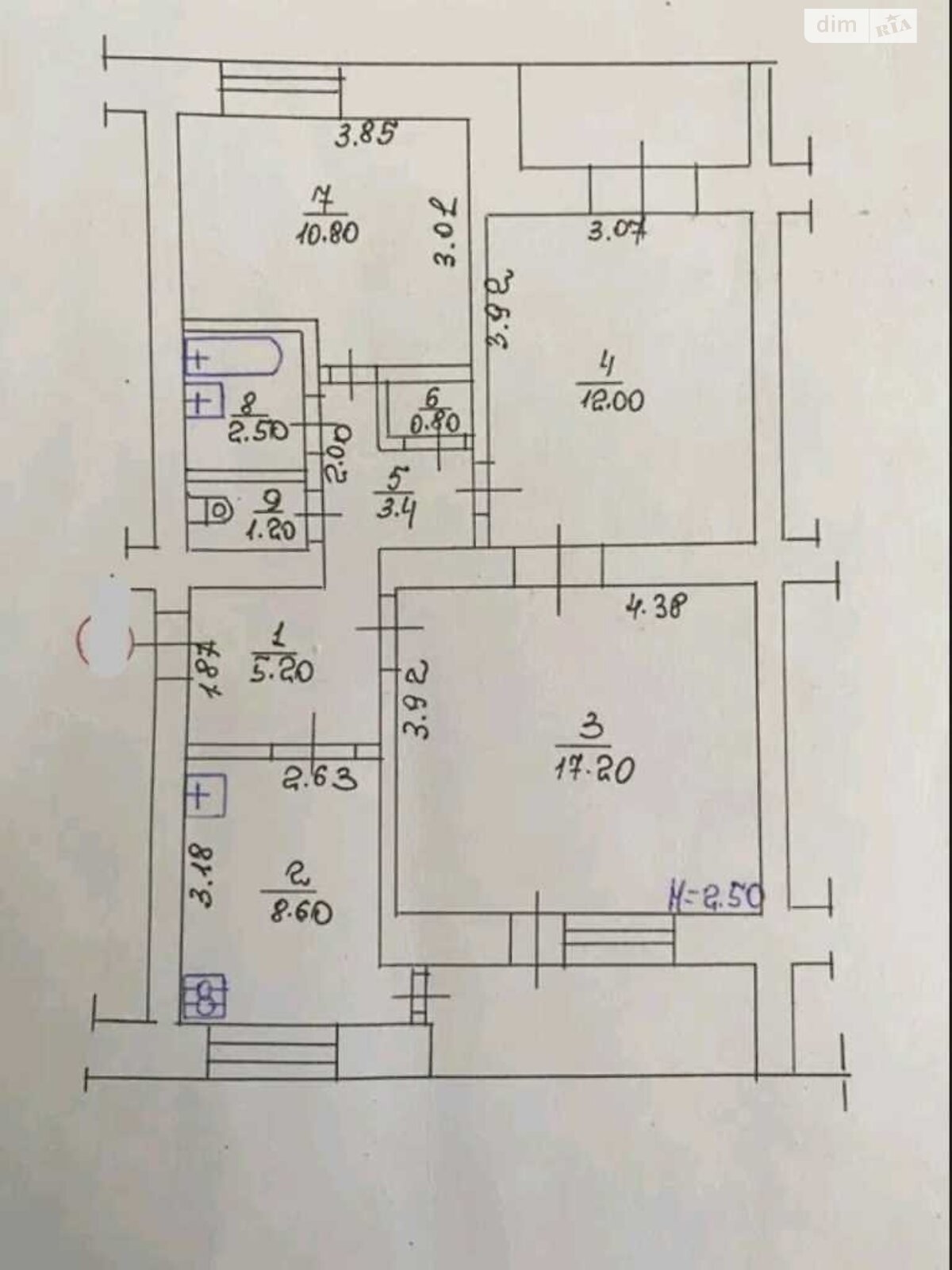 Продажа трехкомнатной квартиры в Полтаве, на ул. Украинской Повстанской Армии, район Центр фото 1 Продажа трехкомнатной квартиры в Полтаве, на ул. Украинской Повстанской Армии, район Центр фото 1