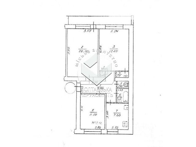 Продажа квартиры, 3 ком., Полтава, р‑н. Центр Продажа квартиры, 3 ком., Полтава, р‑н. Центр