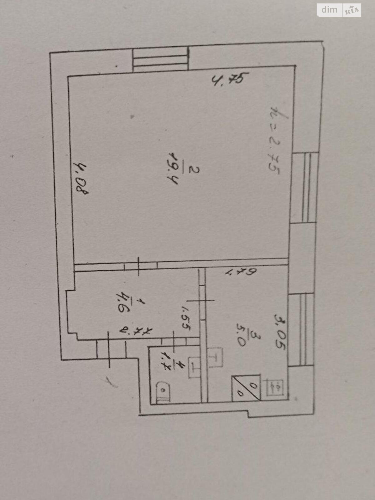 Продажа однокомнатной квартиры в Полтаве, на ул. Петлюры Симона 32А, район Юровка фото 1