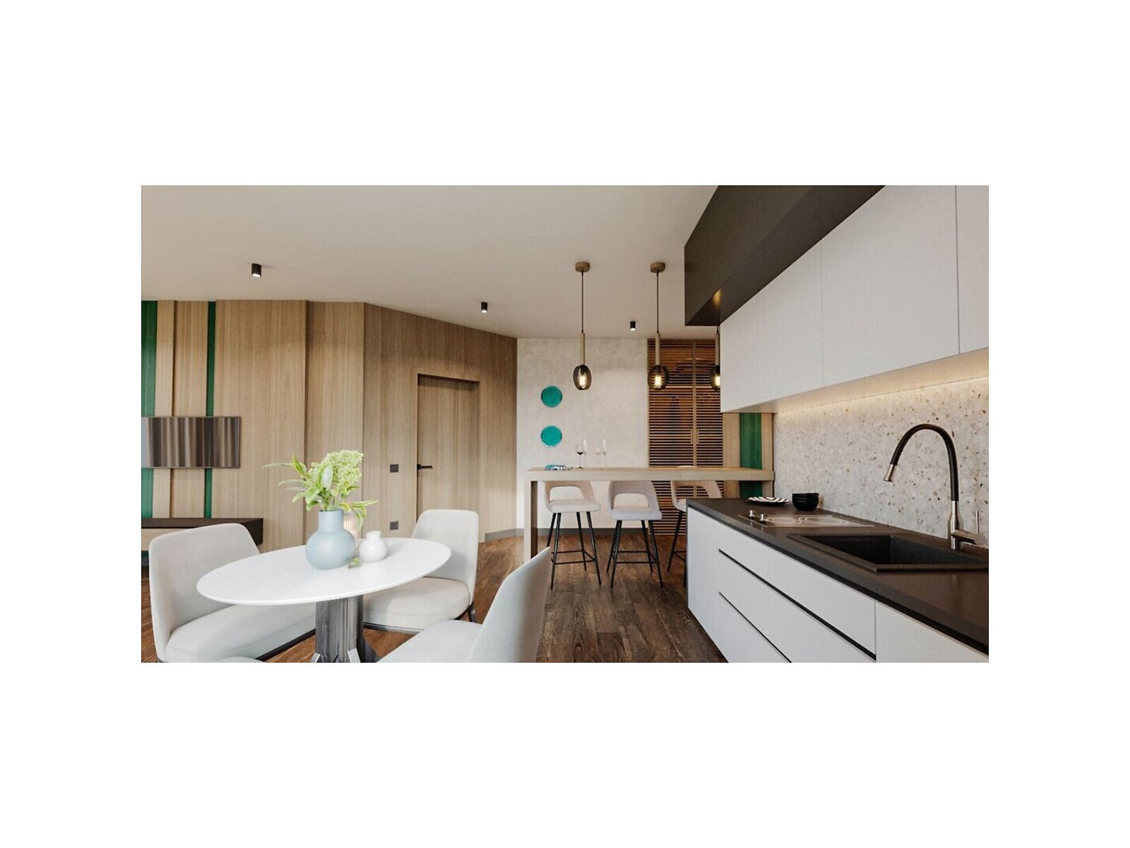 Продажа двухкомнатной квартиры в Поляниця, на уроч. Стаище 514В, фото 1