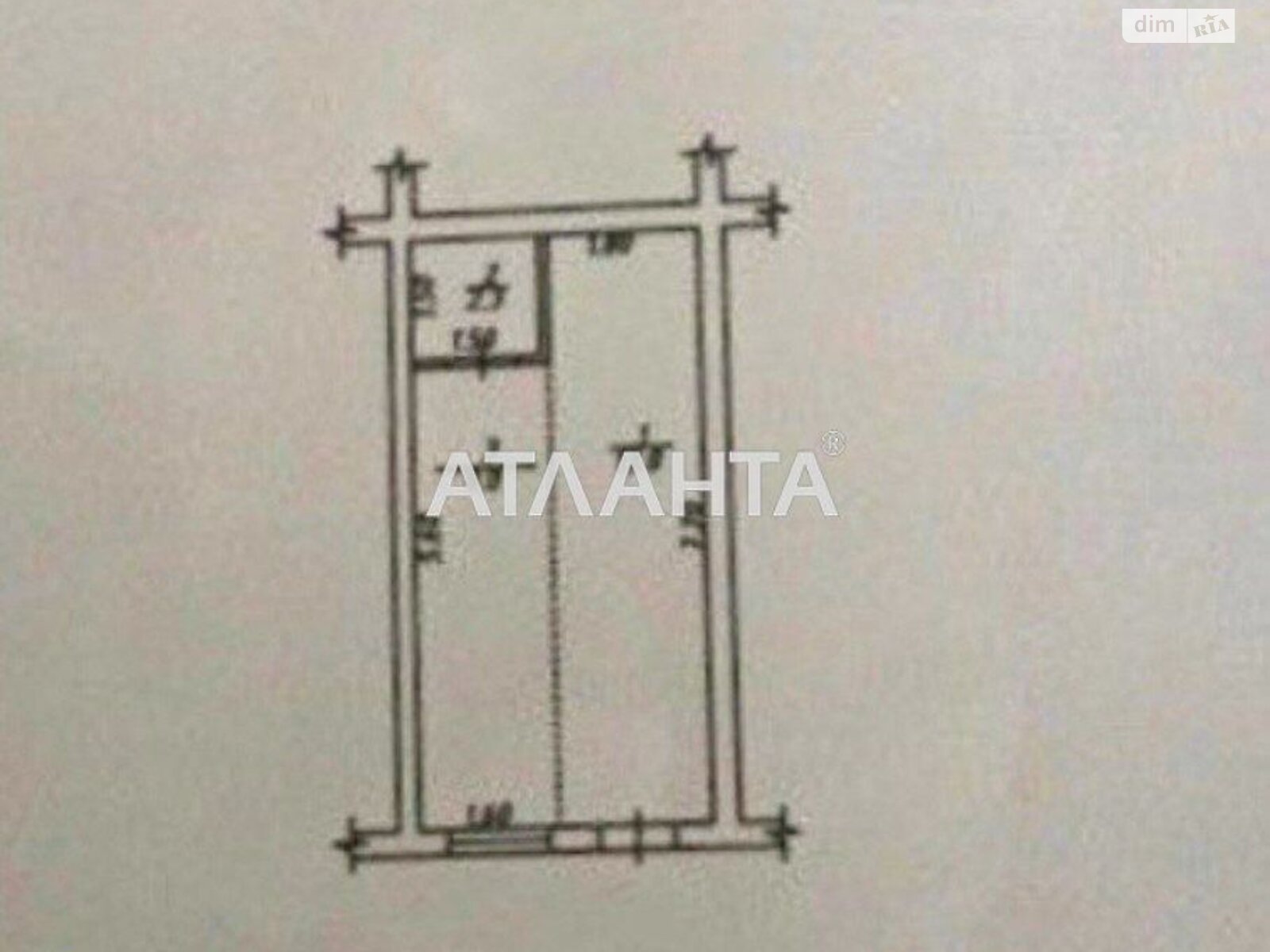 Продаж двокімнатної квартири в Прилиманському, на вул. Молодіжна, фото 1