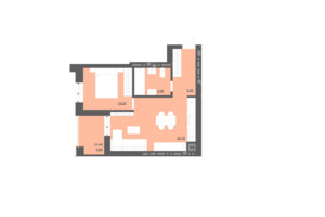 Продажа однокомнатной квартиры в Пустомытах, на ул. Садовая, фото 2