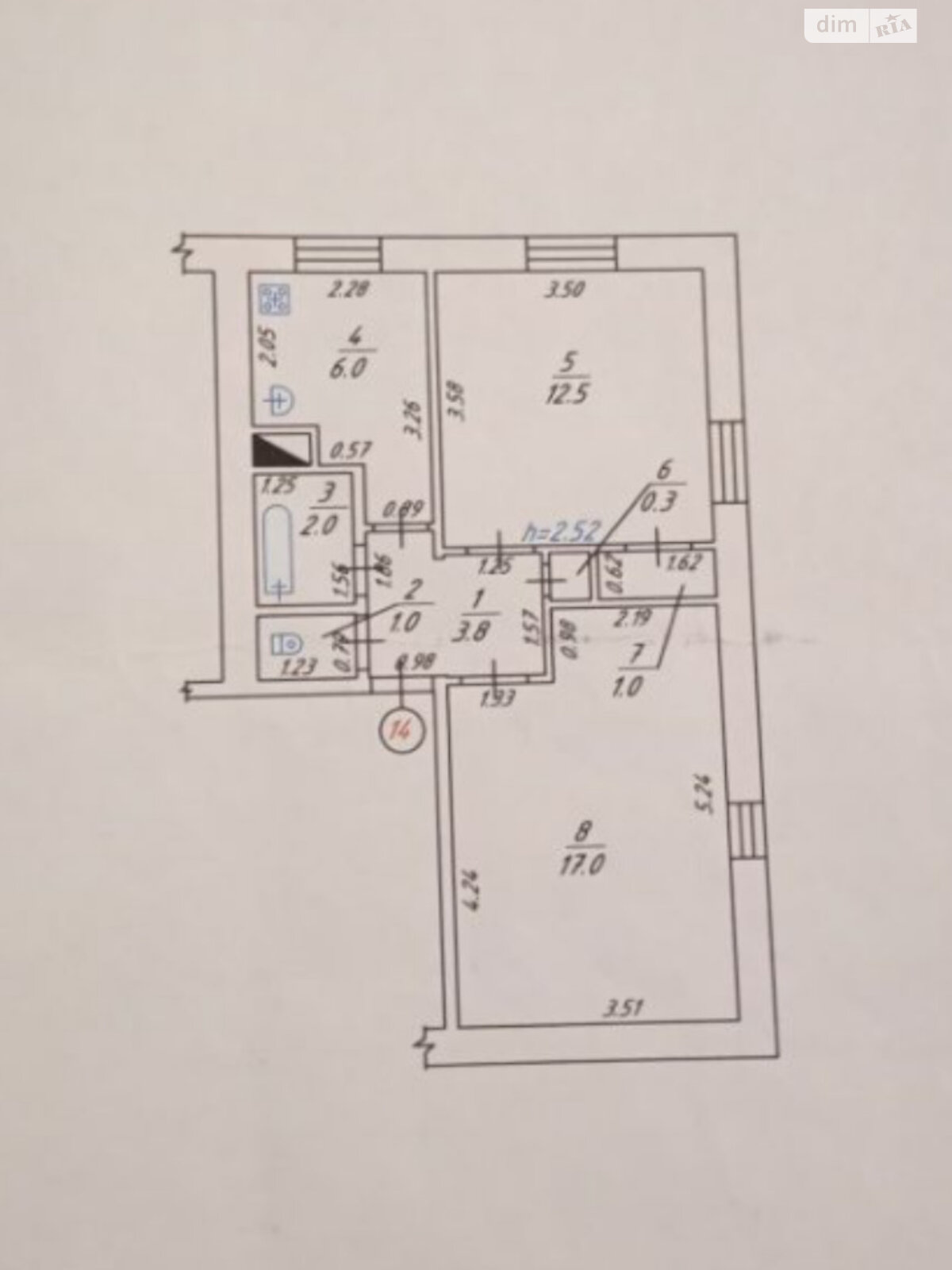 Продаж двокімнатної квартири в Розсошенці, на вул. Шевченка 19, кв. 14, фото 1 Продаж двокімнатної квартири в Розсошенці, на вул. Шевченка 19, кв. 14, фото 1
