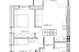 Продажа двухкомнатной квартиры в Ровно, на ул. Назара Небожинского 57, район Боярка фото 2