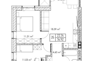 Продажа двухкомнатной квартиры в Ровно, на ул. Назара Небожинского 57, район Боярка фото 2