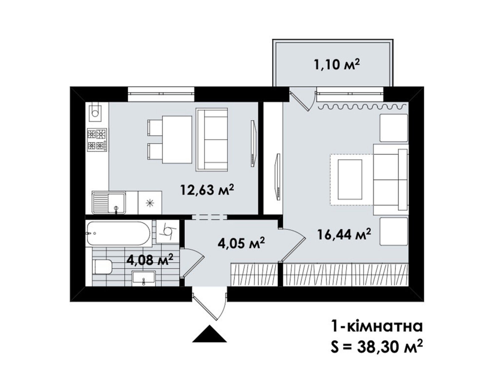 Продаж однокімнатної квартири в Рівному, на вул. Назара Небожинського 6, район Боярка фото 1 Продаж однокімнатної квартири в Рівному, на вул. Назара Небожинського 6, район Боярка фото 1
