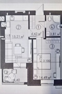 Продажа однокомнатной квартиры в Ровно, на ул. Соборная 227Д, район Госпиталь фото 2