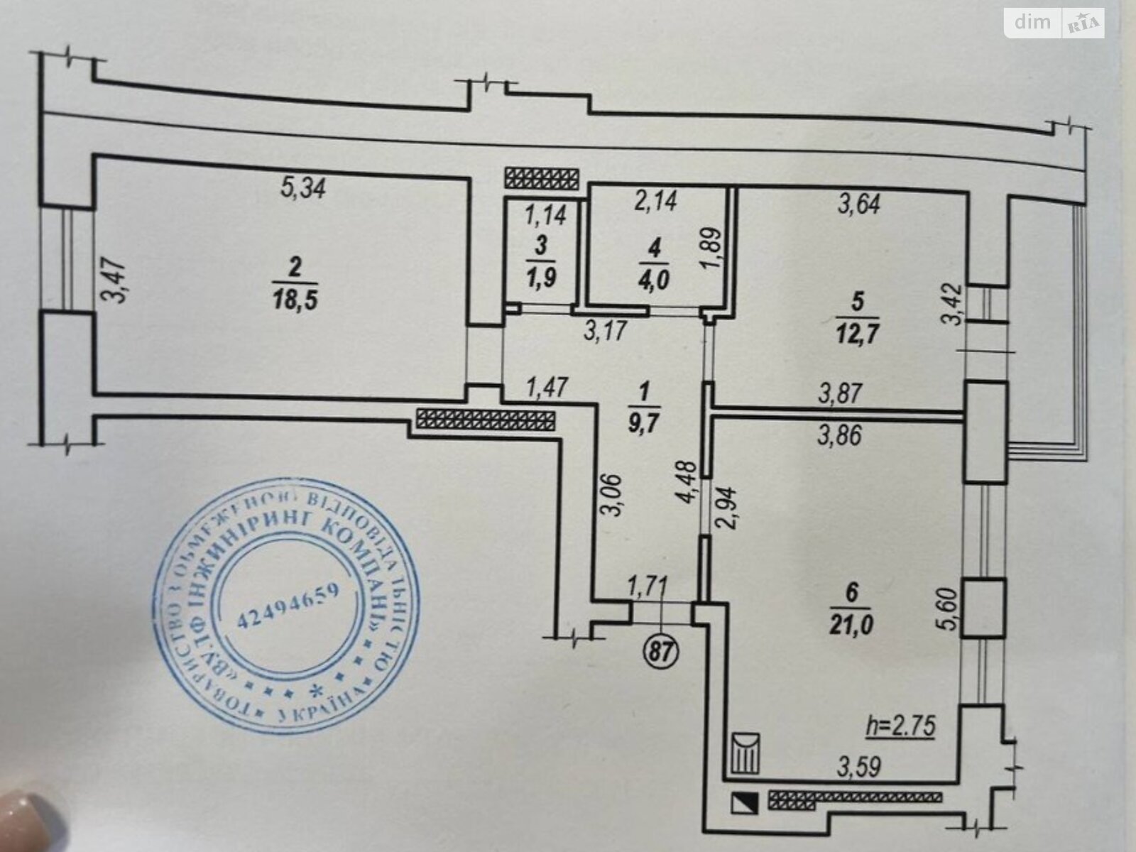 Продажа двухкомнатной квартиры в Ровно, на ул. Квашенко 2, фото 1