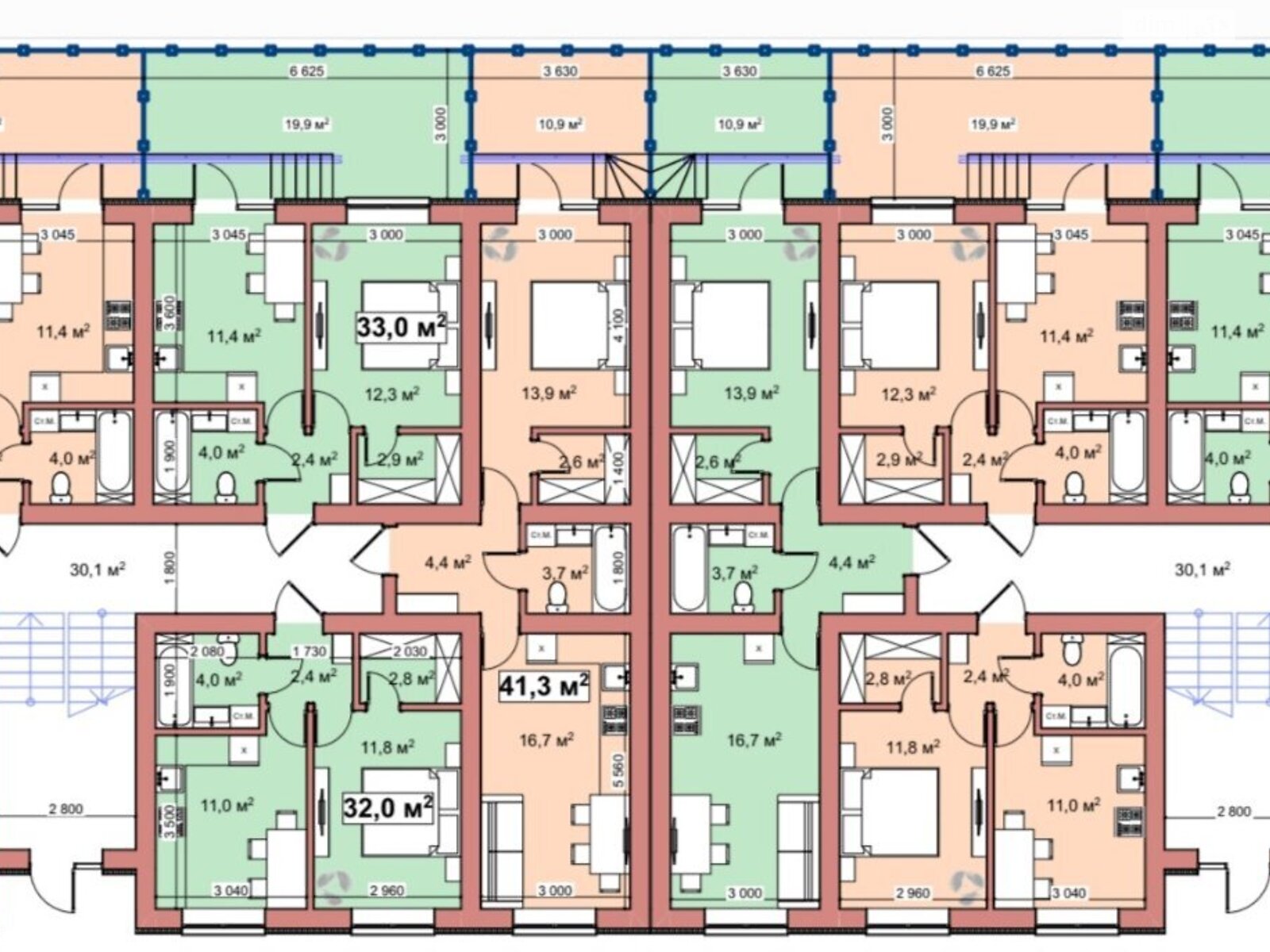 Продажа однокомнатной квартиры в Ровно, на ул. Фабричная, район Ленокомбинат фото 1