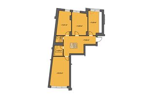 Продажа трехкомнатной квартиры в Ровно, на ул. Галицкого Данилы 16, район Мототрек фото 2