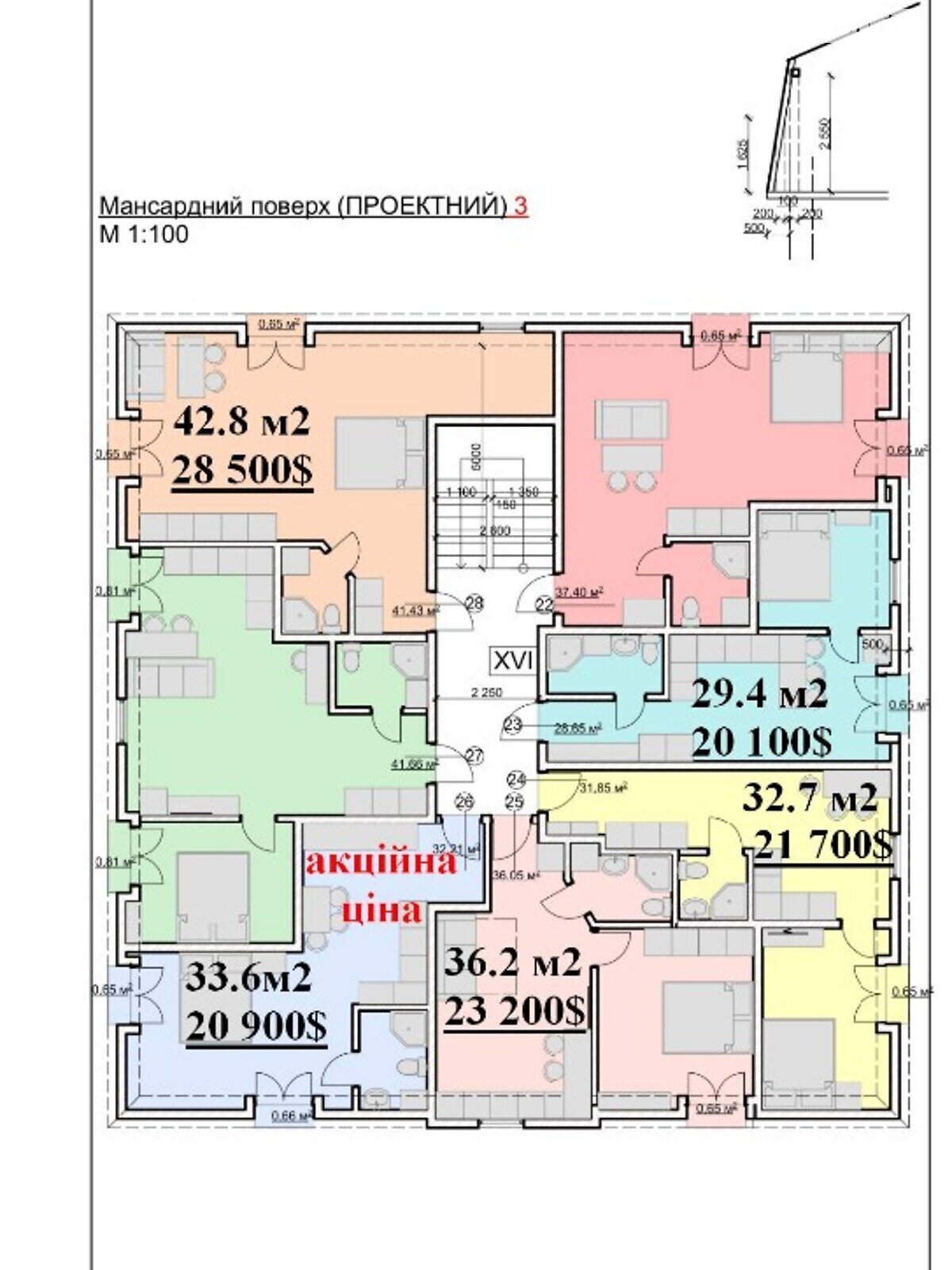 Продаж однокімнатної квартири в Рівному, на Підкови Івана вулиця 17Е, район Рум фото 1