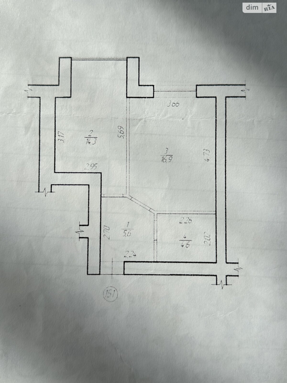 Продаж однокімнатної квартири в Рівному, на вул. Чорновола В'ячеслава 91П, район Щасливе фото 1