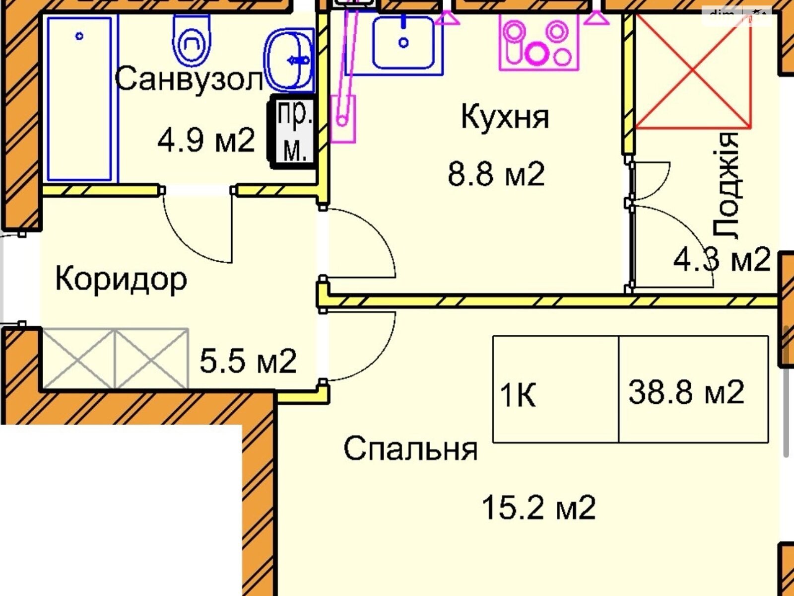 Продаж однокімнатної квартири в Рівному, на вул. Різдвяна, район Центр фото 1