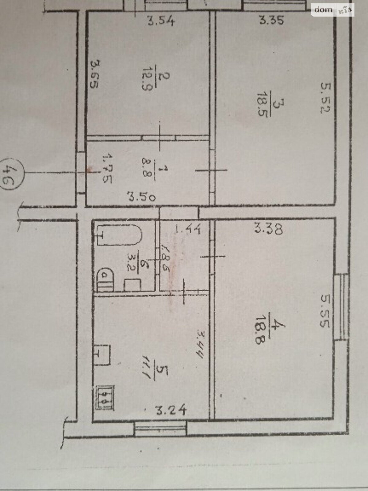 Продаж трикімнатної квартири в Рівному, на вул. Соборна 14, район Центр фото 1