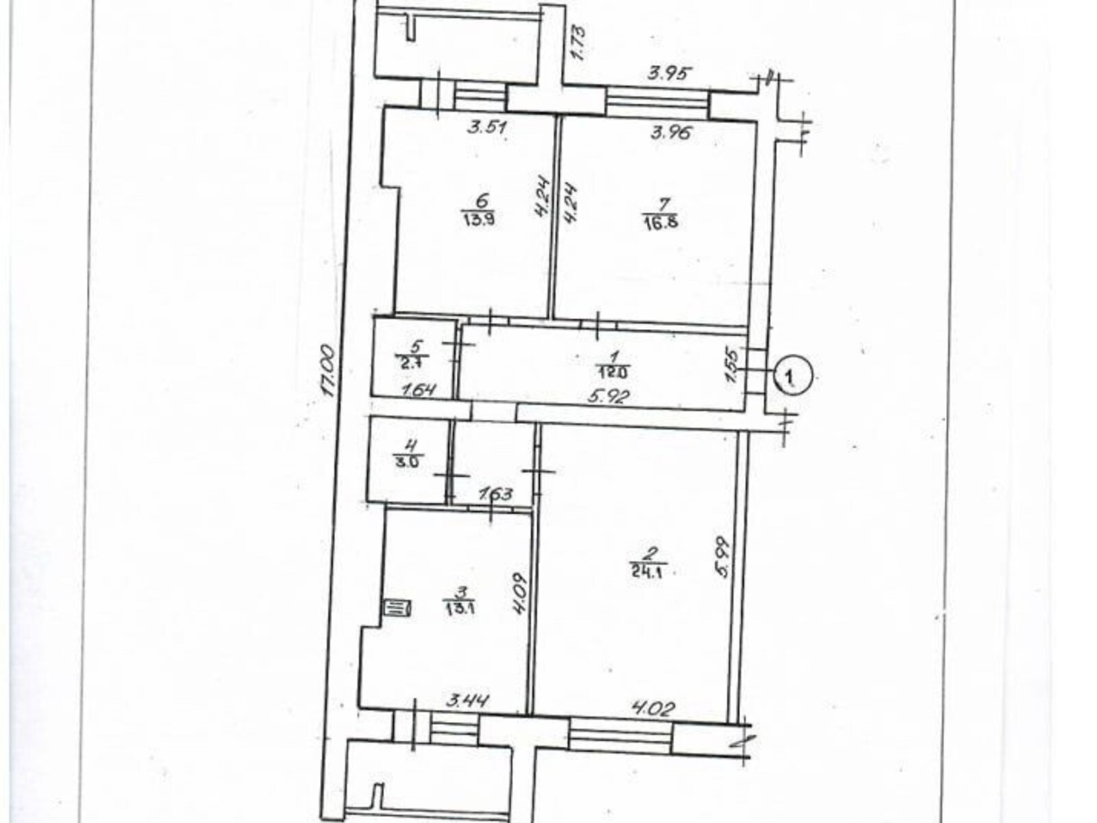 Продажа трехкомнатной квартиры в Ровно, на ул. Иосифа Драганчука, район Видинская фото 1