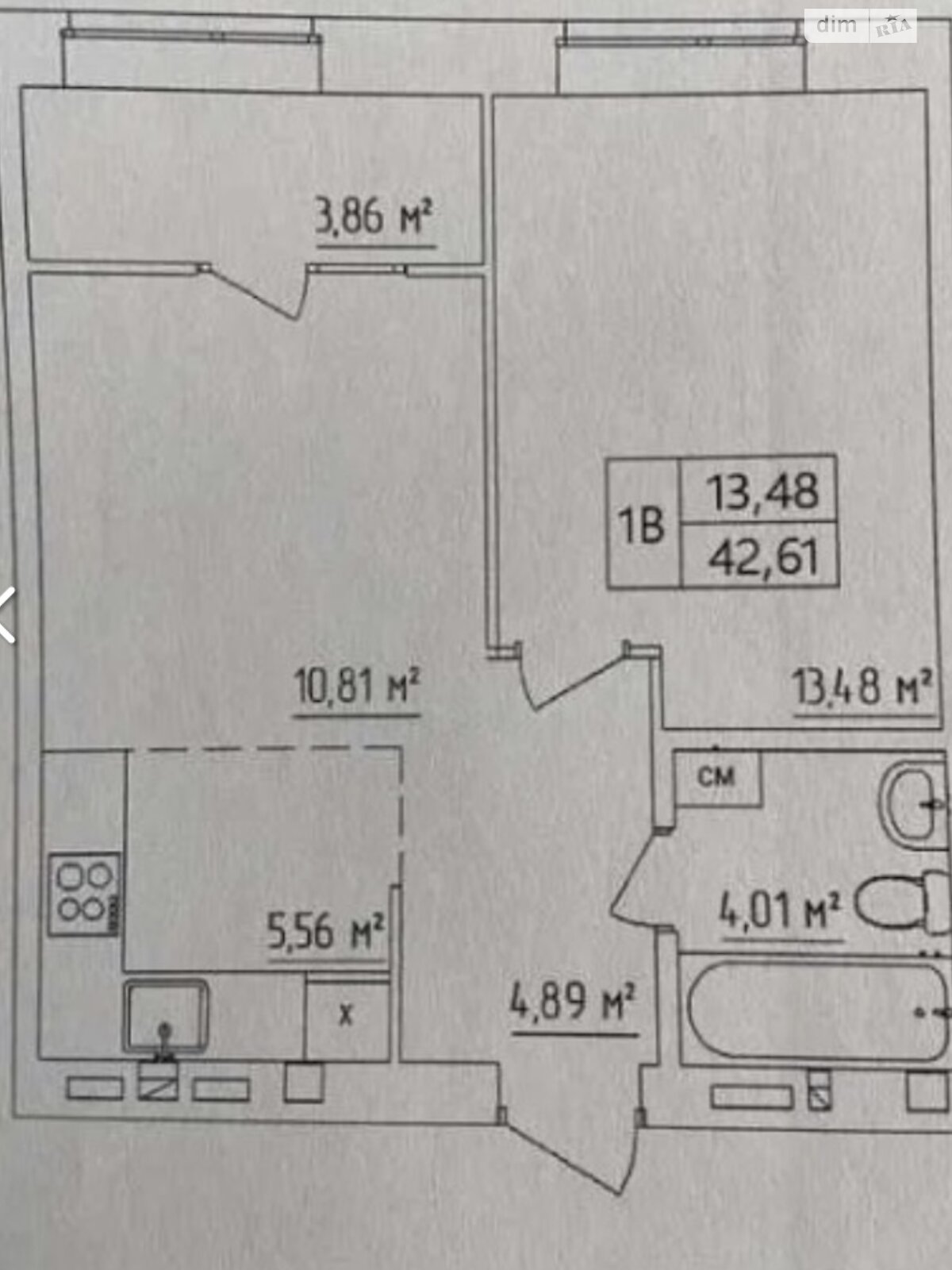 Продажа однокомнатной квартиры в Ровно, на ул. Александра Борисенко 9, район Ювилейный фото 1