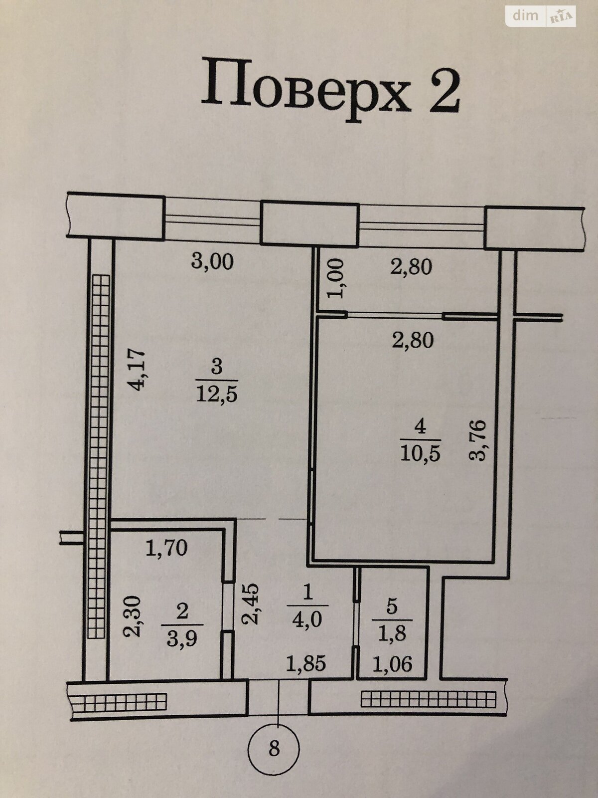 Продажа однокомнатной квартиры в Ровно, на ул. Королева 9В, кв. 8, район Ювилейный фото 1