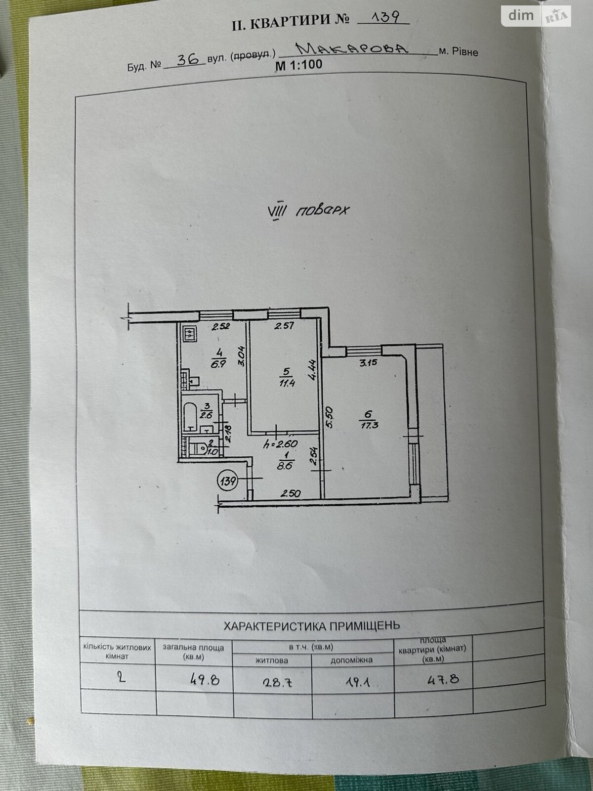 Продаж двокімнатної квартири в Рівному, на вул. Кулика і Гудачека 36, район Ювілейний фото 1 Продаж двокімнатної квартири в Рівному, на вул. Кулика і Гудачека 36, район Ювілейний фото 1