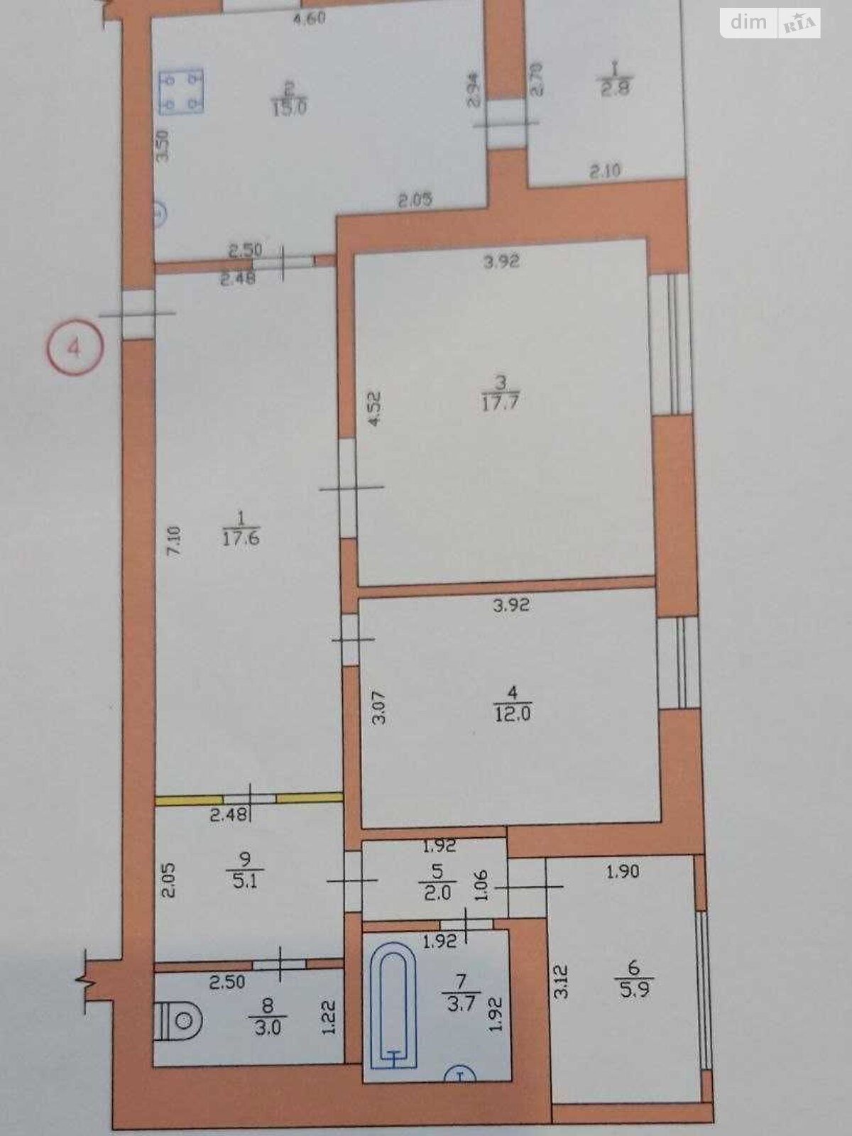 Продаж трикімнатної квартири в Самарі, на вул. Тугренева 18, район Новомосковськ фото 1 Продаж трикімнатної квартири в Самарі, на вул. Тугренева 18, район Новомосковськ фото 1