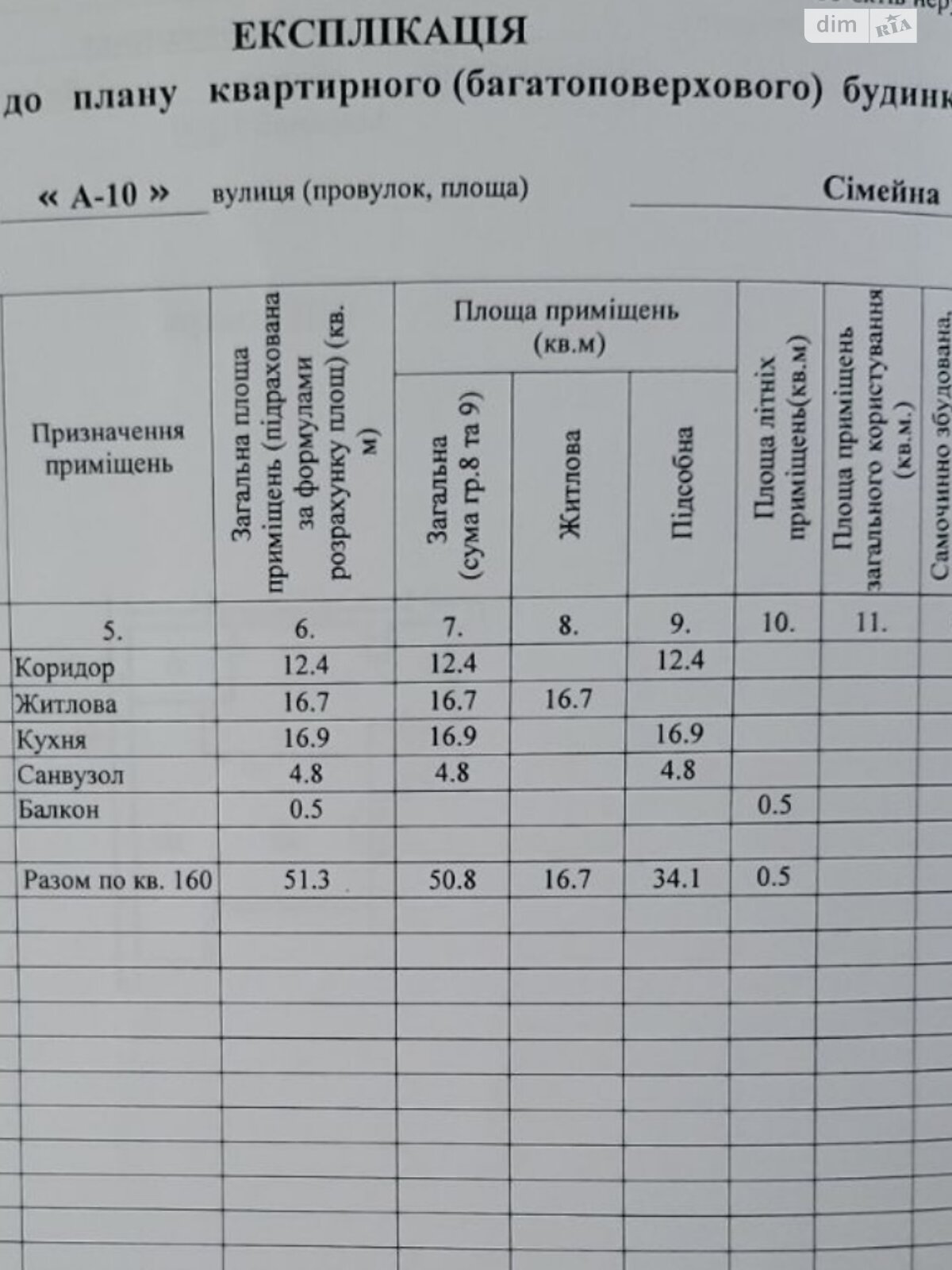 Продаж однокімнатної квартири в Слобожанському, на вул. Сімейна 5, фото 1