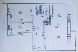 Продаж трикімнатної квартири в Смілі, на вул. Богдана Хмельницького 60, фото 2