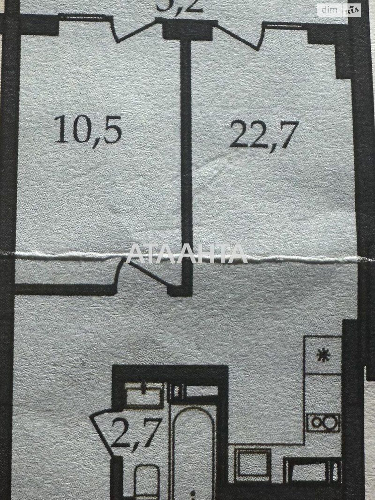 Продажа однокомнатной квартиры в Софиевской Борщаговке, на ул. Боголюбова 43, фото 1