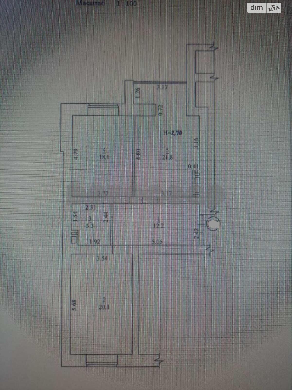 Продажа двухкомнатной квартиры в Софиевской Борщаговке, на ул. Боголюбова 23, фото 1