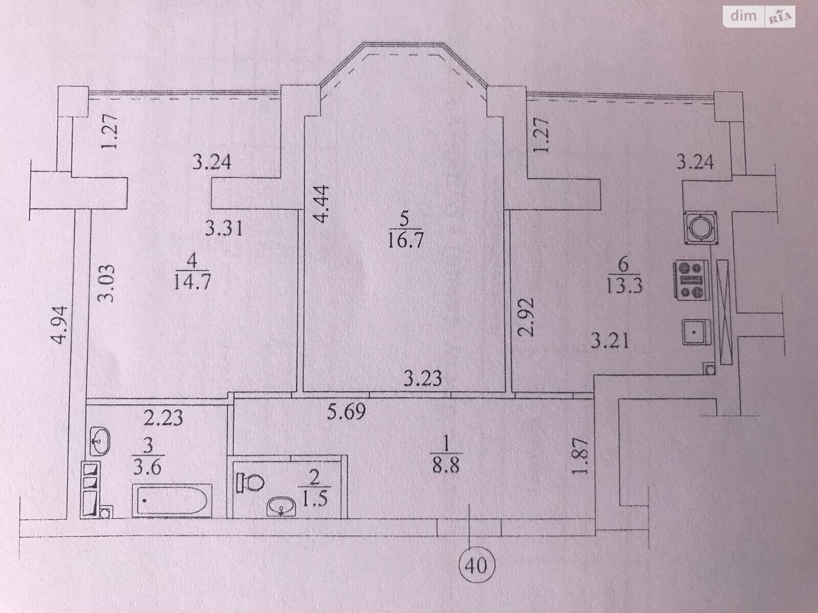 Продажа двухкомнатной квартиры в Софиевской Борщаговке, на просп. Героев Небесной Сотни, фото 1