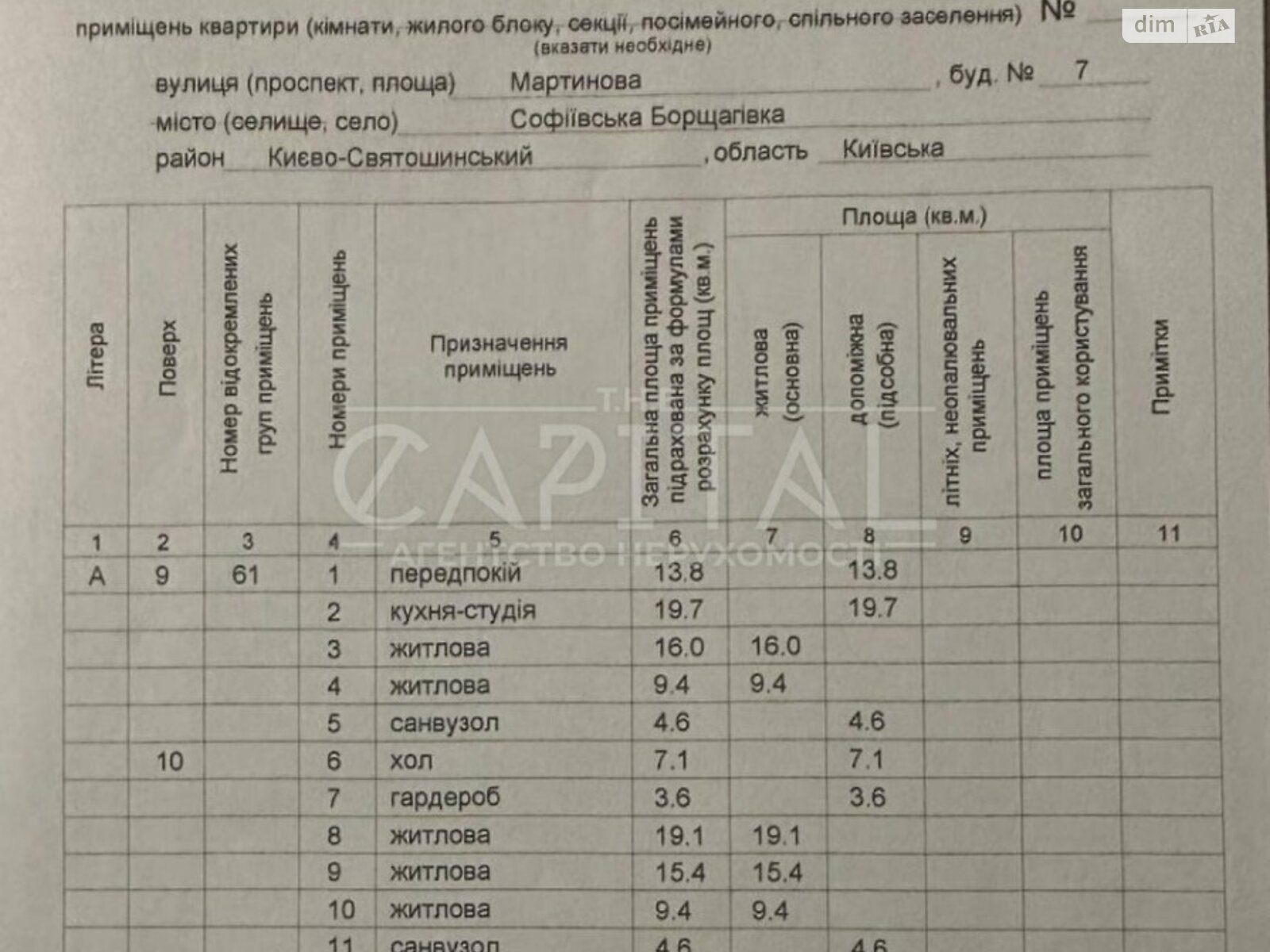 Продажа пятикомнатной квартиры в Софиевской Борщаговке, на ул. Яблоневая 7, фото 1