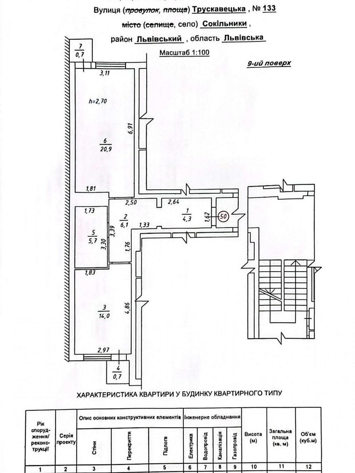 Продажа однокомнатной квартиры в Сокольниках, на ул. Трускавецкая 133, фото 1 Продажа однокомнатной квартиры в Сокольниках, на ул. Трускавецкая 133, фото 1