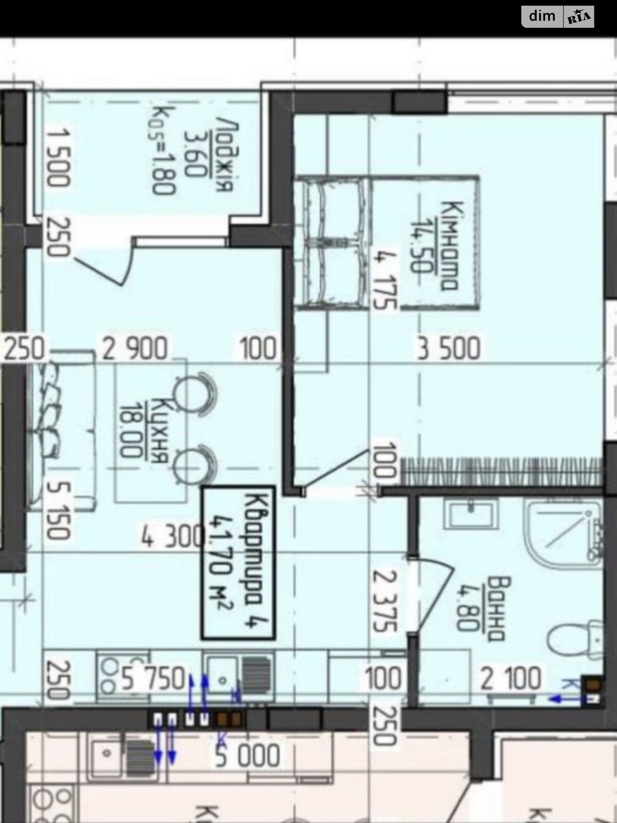 Продажа однокомнатной квартиры в Сторожнице, на ул. Цветная 4, фото 1