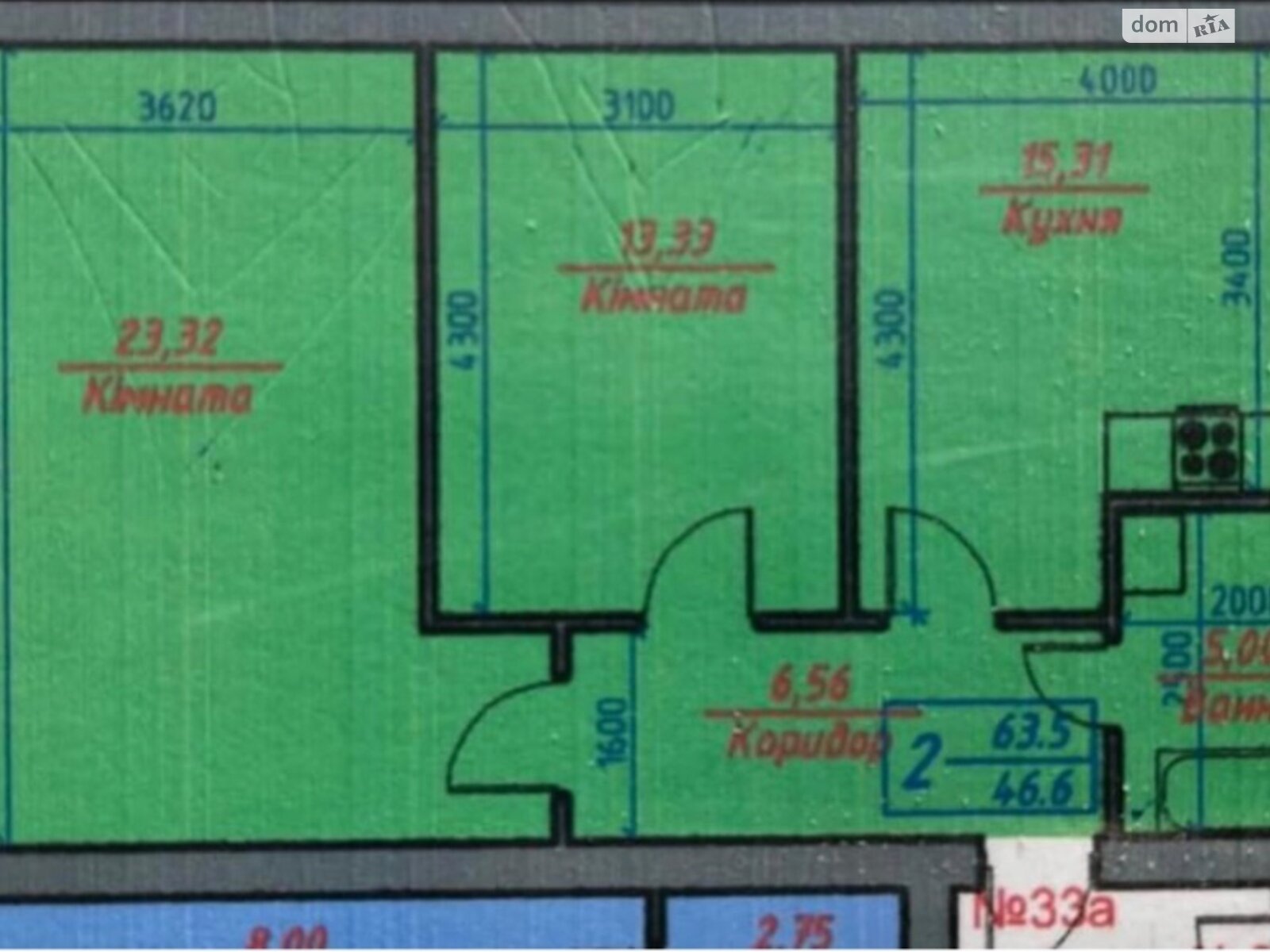 Продаж двокімнатної квартири в Струмівці, на вул. Скандинавська 1, фото 1