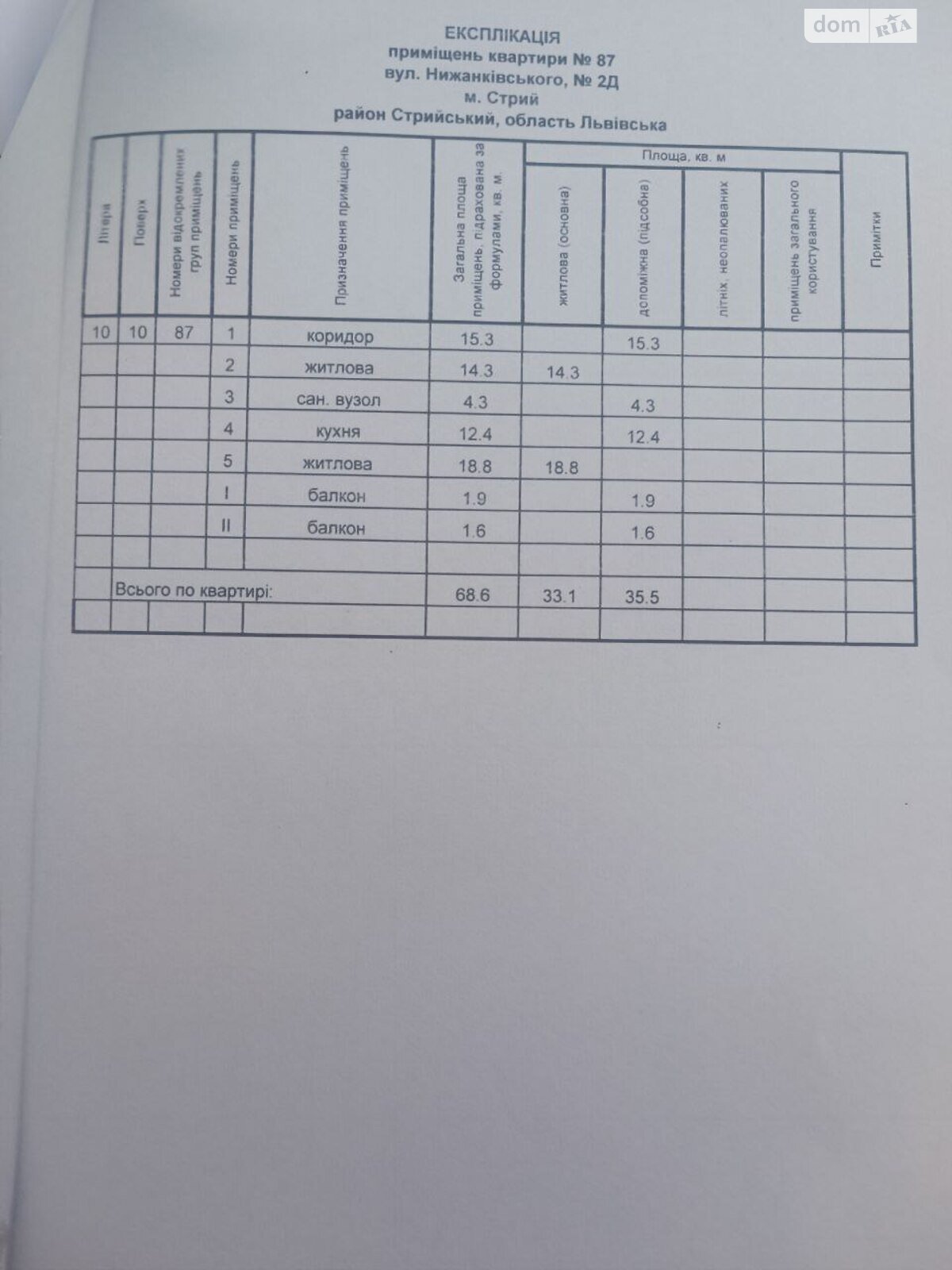 Продаж двокімнатної квартири в Стрию, на пров. Остапа Нижанківського 2Д, район Центр фото 1