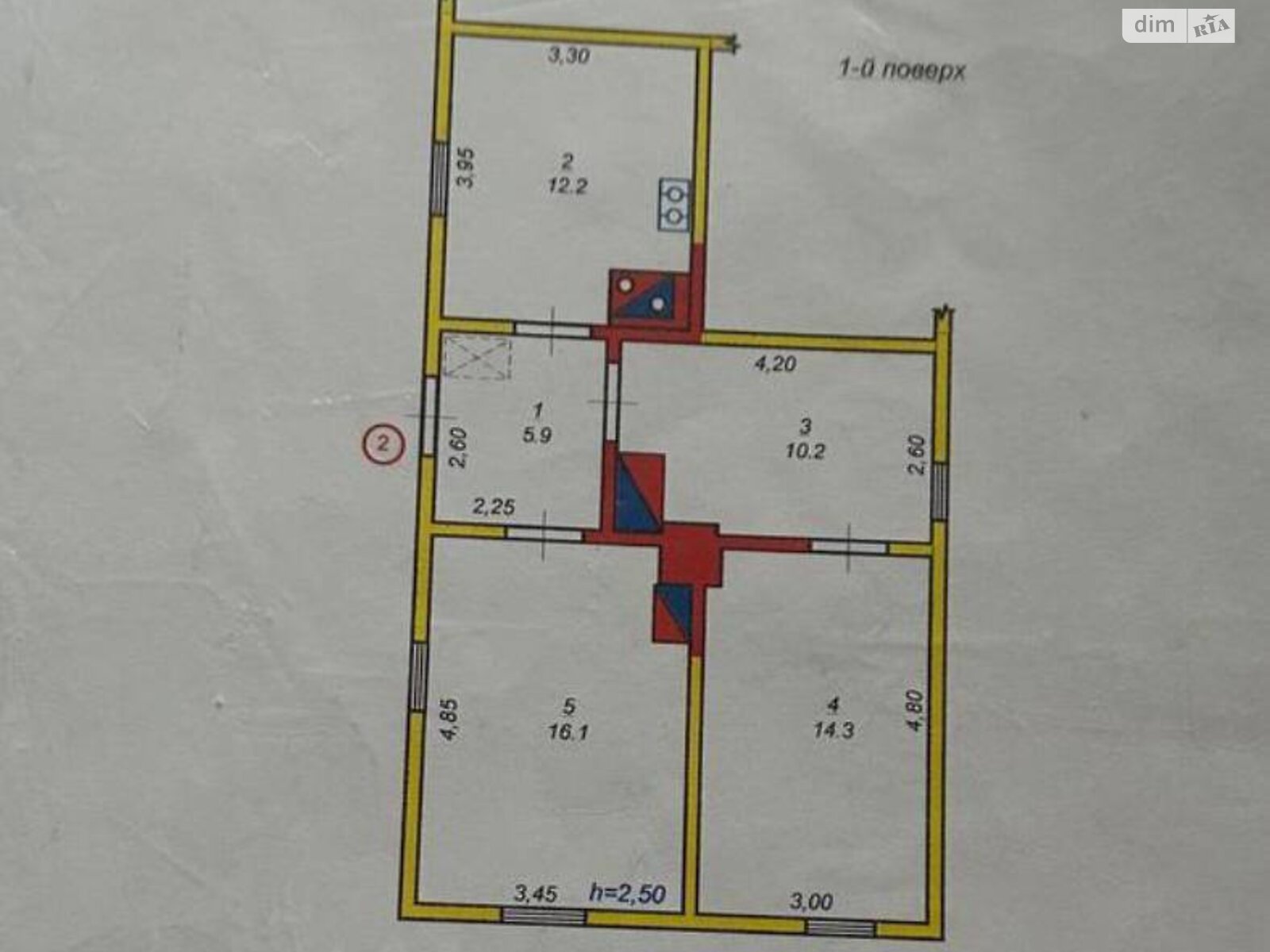 Продаж двокімнатної квартири в Стрию, на вул. А.Шептицького 54, район Шумлявщина фото 1