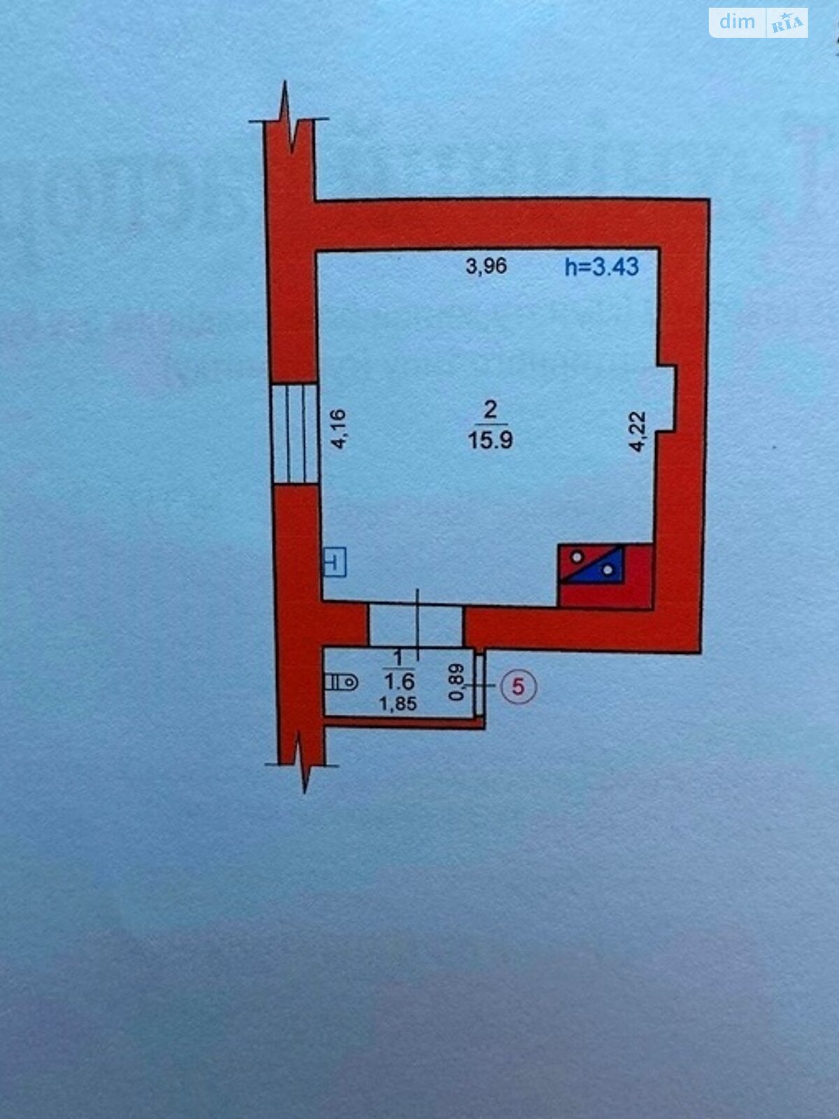 Продаж однокімнатної квартири в Стрию, на вул. Тараса Шевченка 117, район Центр фото 1