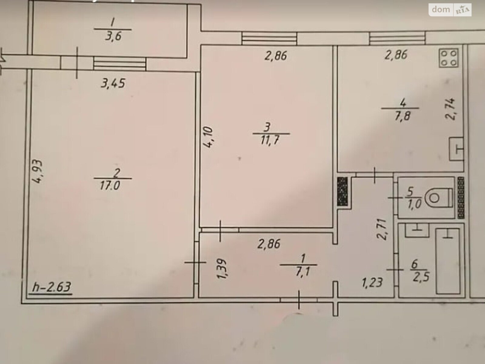 Продажа двухкомнатной квартиры в Сумах, на ул. Харьковская, фото 1 Продажа двухкомнатной квартиры в Сумах, на ул. Харьковская, фото 1