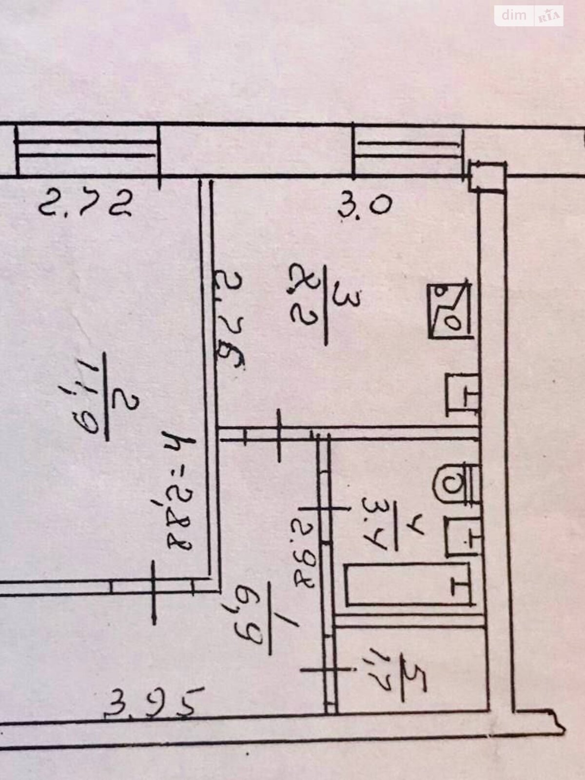 Продажа однокомнатной квартиры в Сумах, на пл. Холодногорская, фото 1