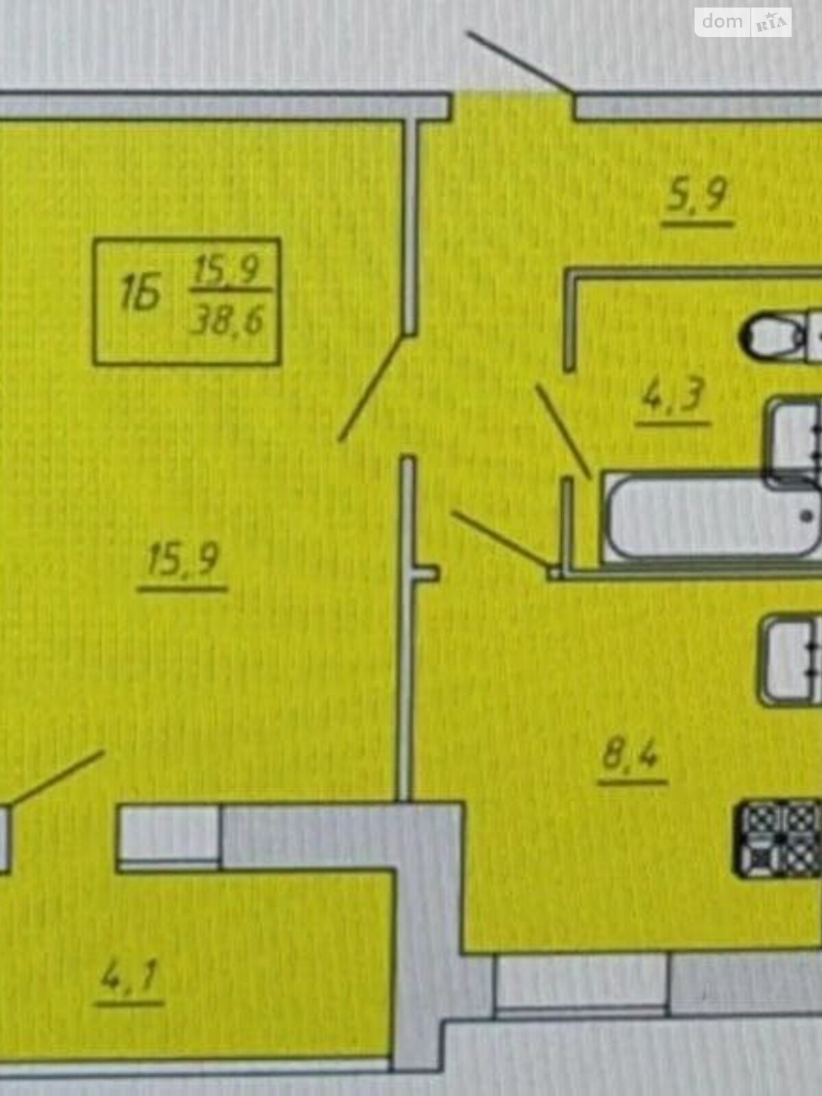 Продаж однокімнатної квартири в Сумах, на вул. Київська, район Ковпаковський фото 1