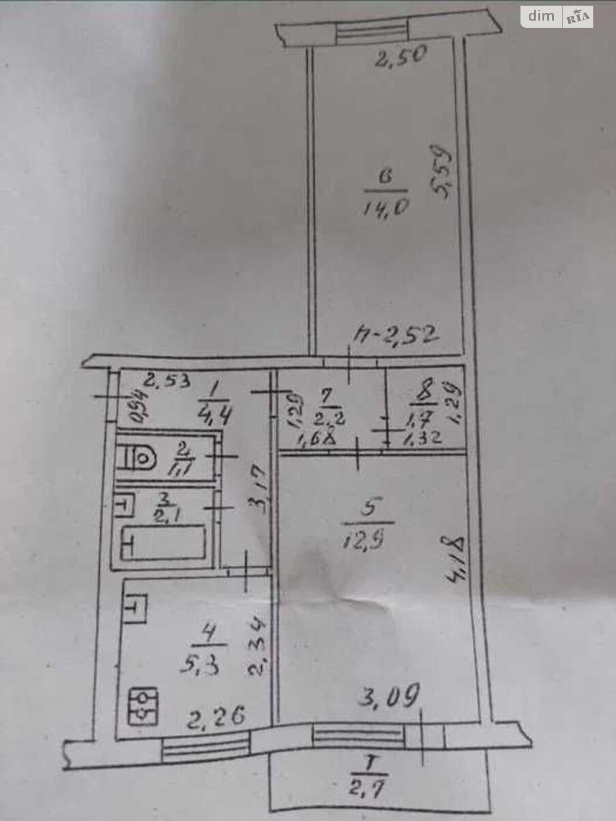 Продаж двокімнатної квартири в Сумах, на вул. Металургів, район Ковпаковський фото 1