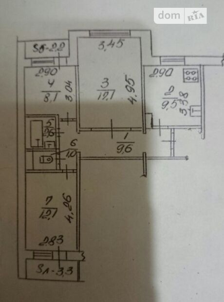 Продажа трехкомнатной квартиры в Сумах, на ул. Ремесленная 31, район Ковпаковский фото 1 Продажа трехкомнатной квартиры в Сумах, на ул. Ремесленная 31, район Ковпаковский фото 1