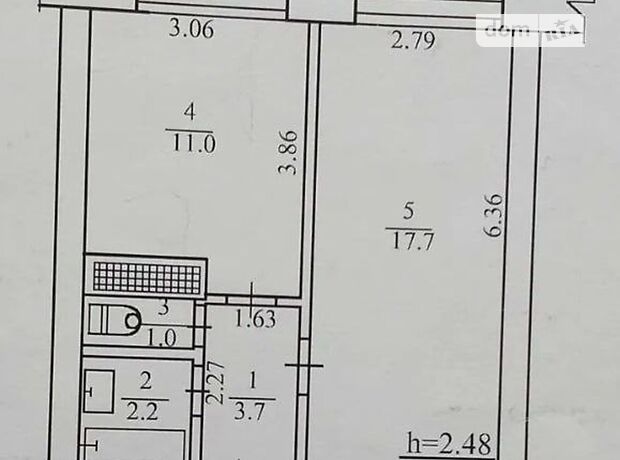 Продажа однокомнатной квартиры в Сумах, на ул. Атаманюка Романа район Курский фото 1 Продажа однокомнатной квартиры в Сумах, на ул. Атаманюка Романа район Курский фото 1