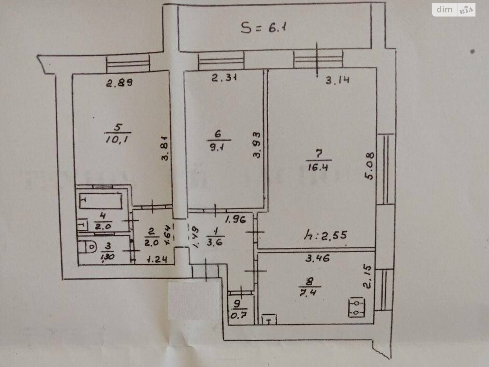 Продажа трехкомнатной квартиры в Сумах, на ул. Металлургов, район Металлургов фото 1