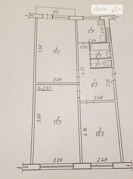 Продаж трикімнатної квартири в Сумах на вул. Реміснича район Металургів фото 1 Продаж трикімнатної квартири в Сумах на вул. Реміснича район Металургів фото 1