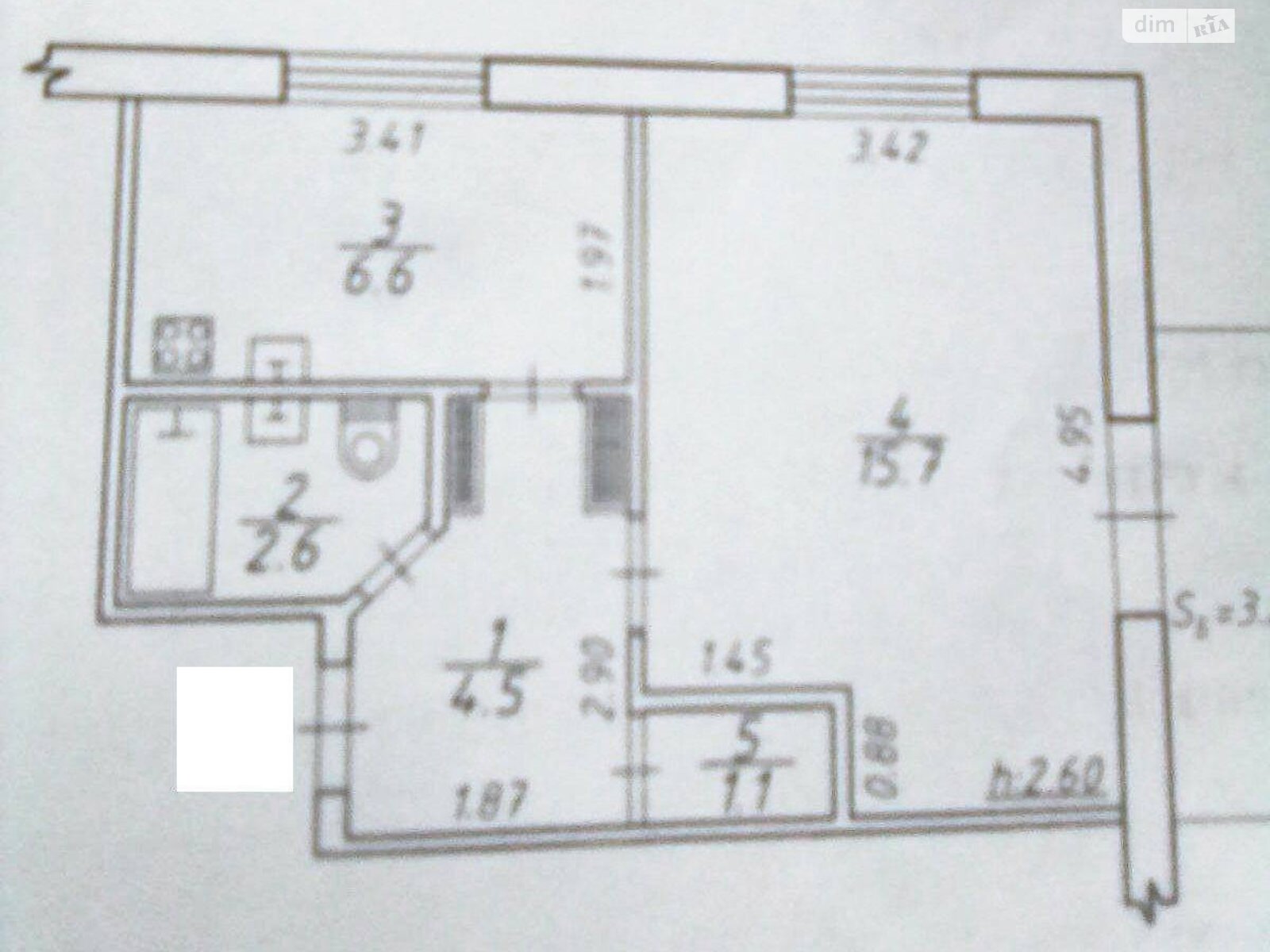 Продаж однокімнатної квартири в Сумах, на просп. Свободи 26, фото 1