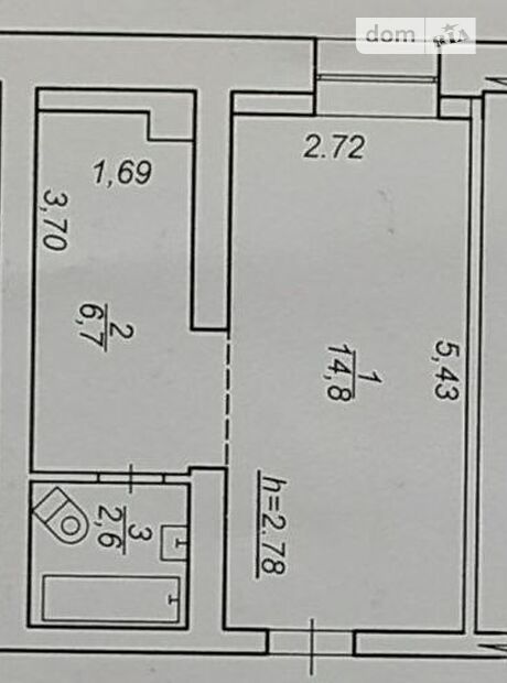 Продажа однокомнатной квартиры в Сумах, на ул. Привокзальная район Центр фото 1 Продажа однокомнатной квартиры в Сумах, на ул. Привокзальная район Центр фото 1